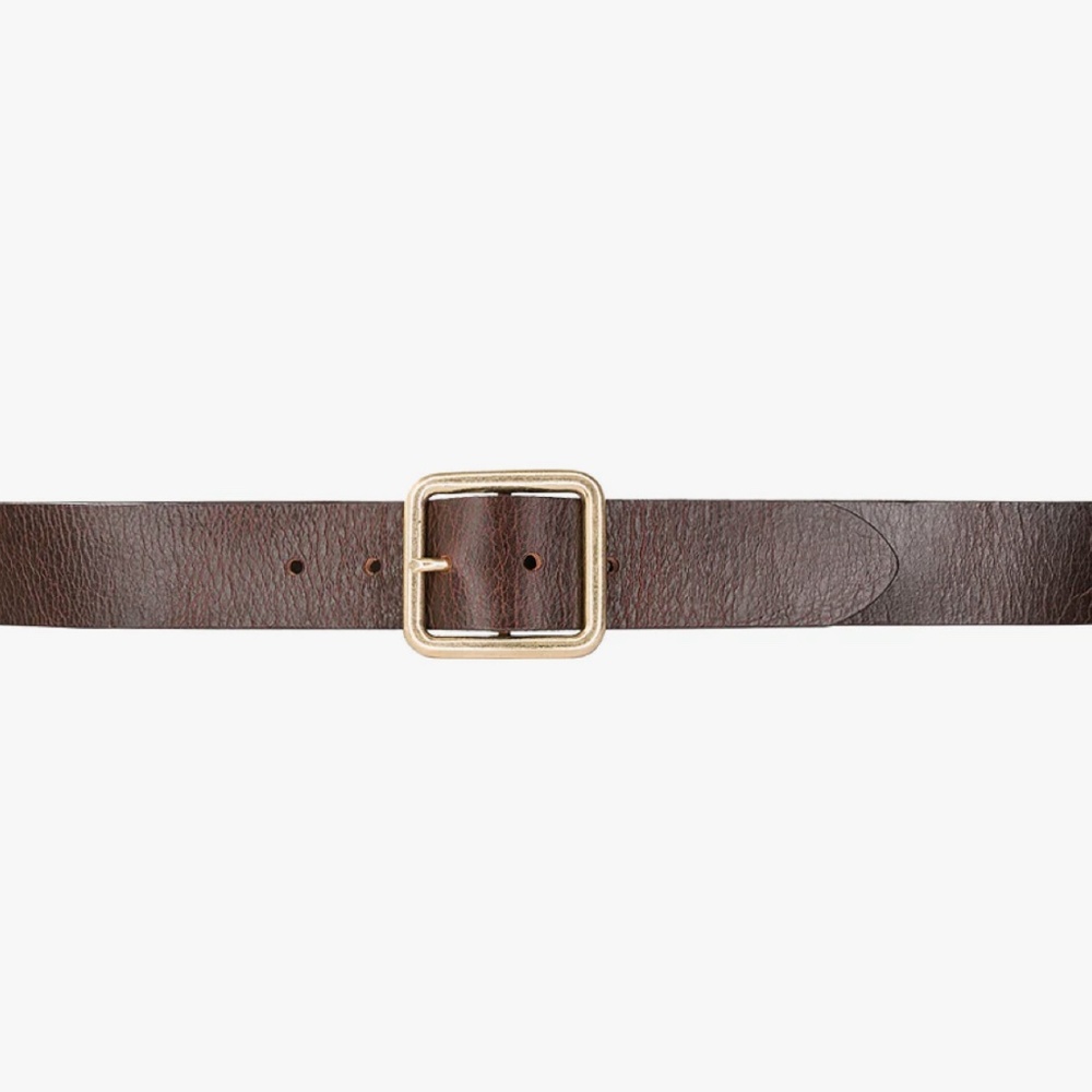 NWOT Streets Ahead belt Annie Chocolate Sz M